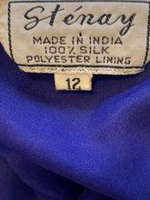Load image into Gallery viewer, 1980’s Blue and Silver Beaded Dress