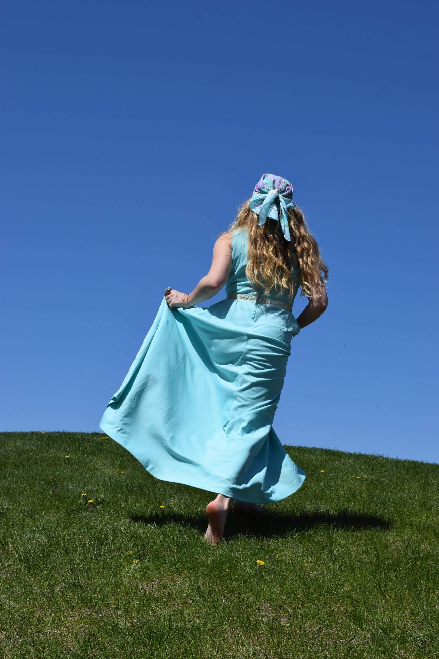 Aqua Embellished Gown by Jcpenney Fashions – Showstopper Vintage
