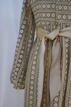 Load image into Gallery viewer, 1960's Empire Waist Beige Lace Dress