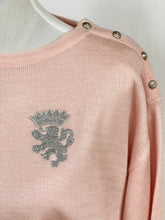 Load image into Gallery viewer, 80s Light Pink Sweater
