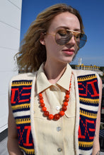 Load image into Gallery viewer, 1960’s Fringe Knit Sweater Vest by Colleen Knitwear
