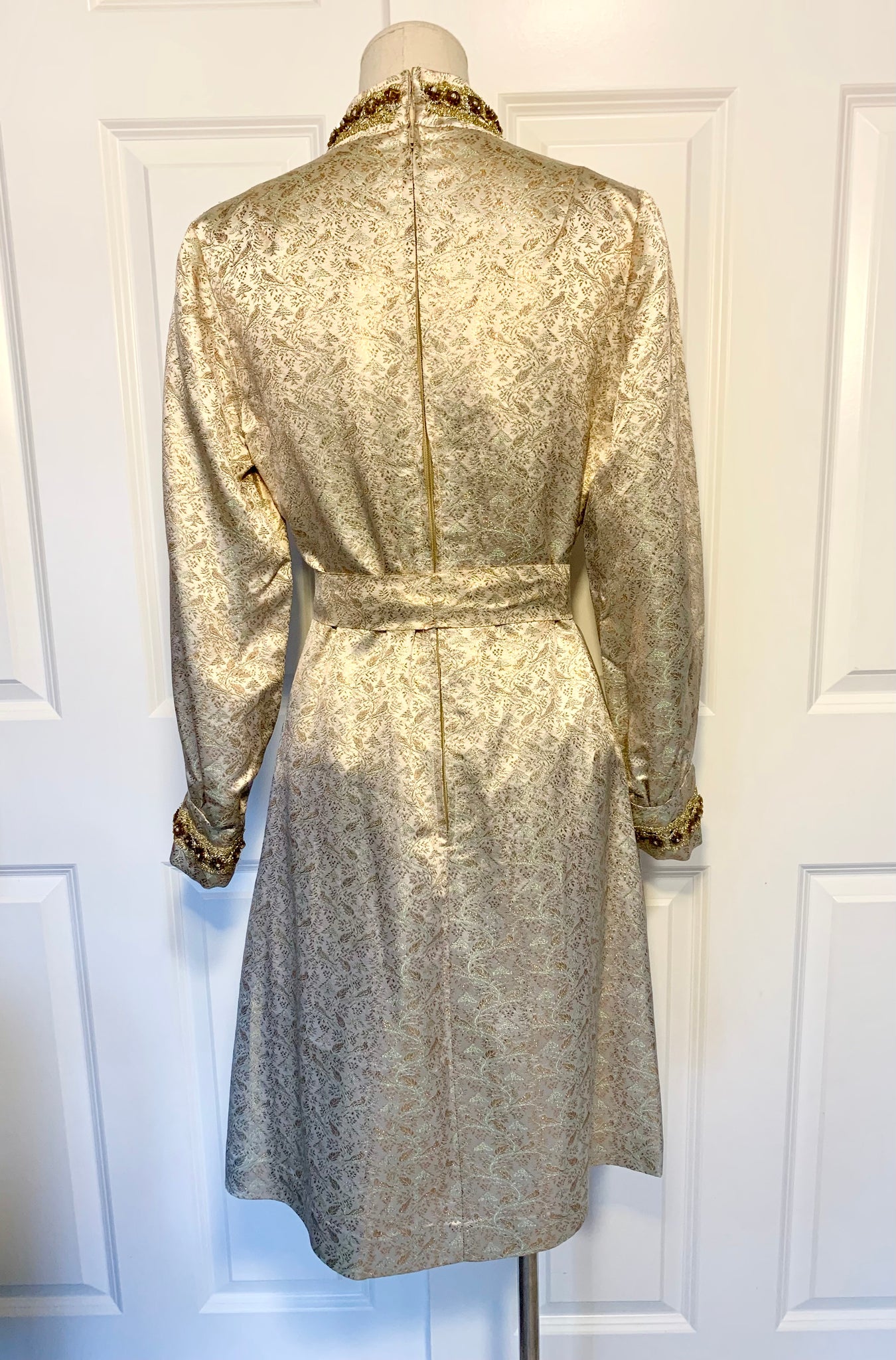 Vintage Gold Lam Birdie Dress Showstopper Vintage Vintage Gold Lam Birdie Dress Showstopper Vintage