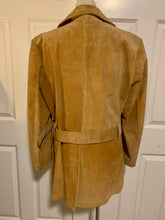 Load image into Gallery viewer, Vintage Suede Belted Jacket
