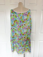 Load image into Gallery viewer, Vintage Sleeveless Floral Lace Trim Nightgown
